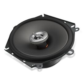 Reference 8602cfx - Black - A 6" x 8" / 5" x 7" custom-fit, two-way, high-fidelity coaxial speaker with true 4-ohm technology - Hero
