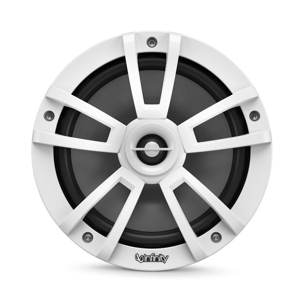 Reference 822MLW - White Gloss - Reference 822MLW—8" (200mm) two-way marine audio multi-element speaker - white - Front