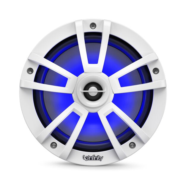 Reference 822MLW - White Gloss - Reference 822MLW—8" (200mm) two-way marine audio multi-element speaker - white - Detailshot 4