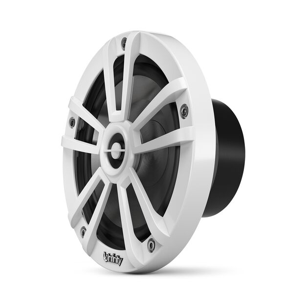 Reference 622MLW - White Gloss - Reference 622MLW—6-1/2" (160mm) two-way marine audio multi-element speaker - white - Left
